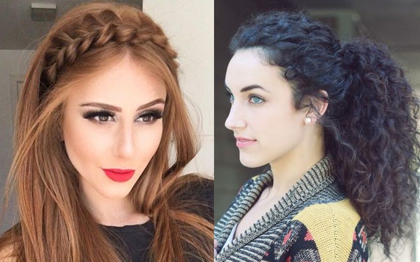 erros ao usar cabelo solto na escola