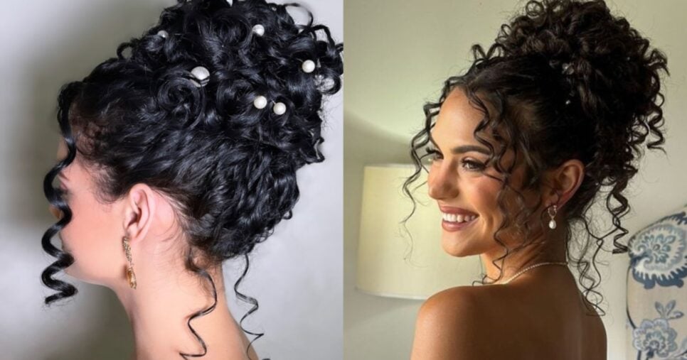 técnicas para dar balanço em cabelos cacheados