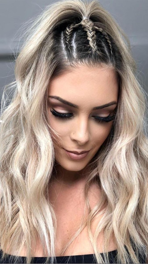 penteados com tranças