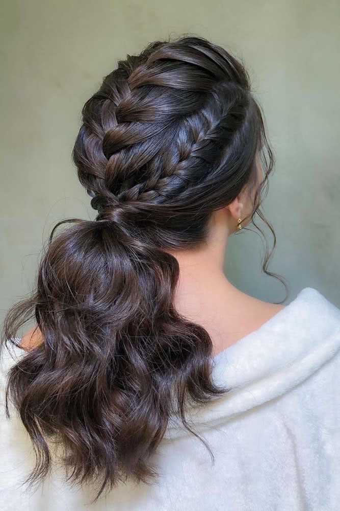 penteados com tranças