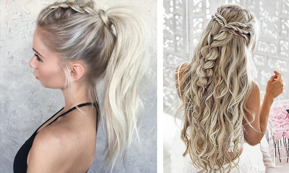 penteados com tranças