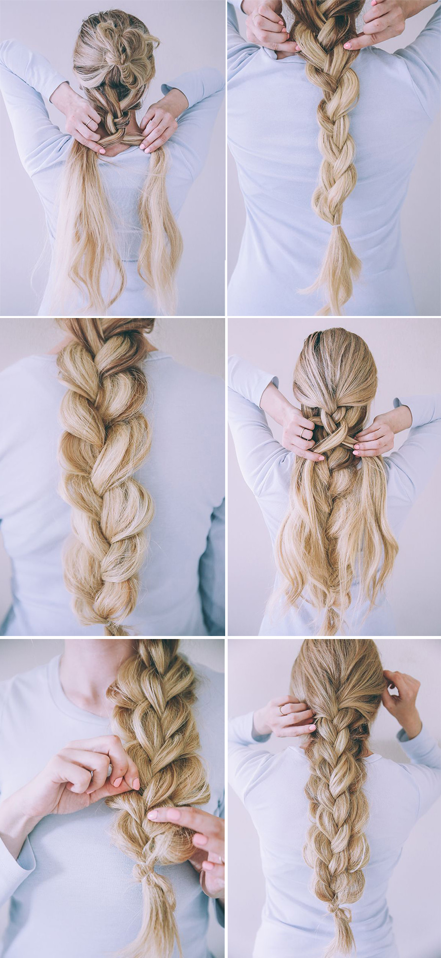 penteados com tranças