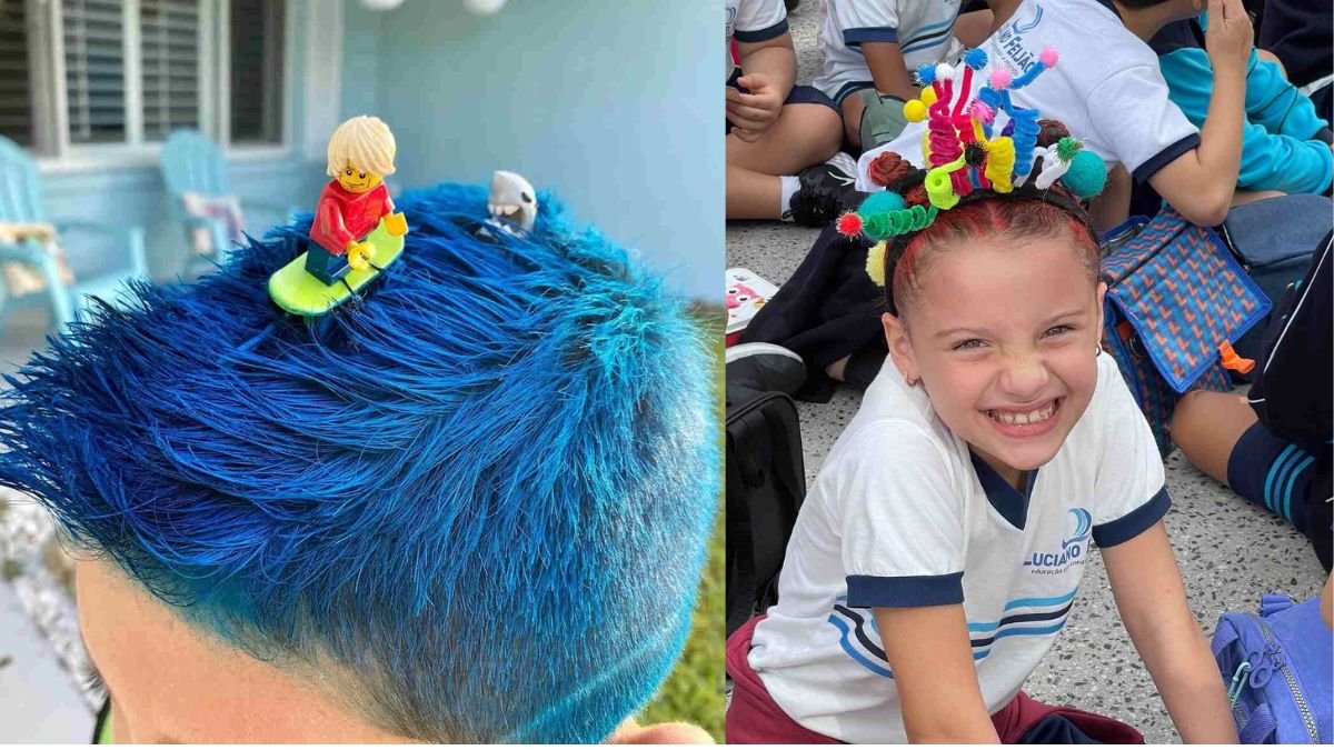 ideias de penteados malucos infantil masculino para dia a dia