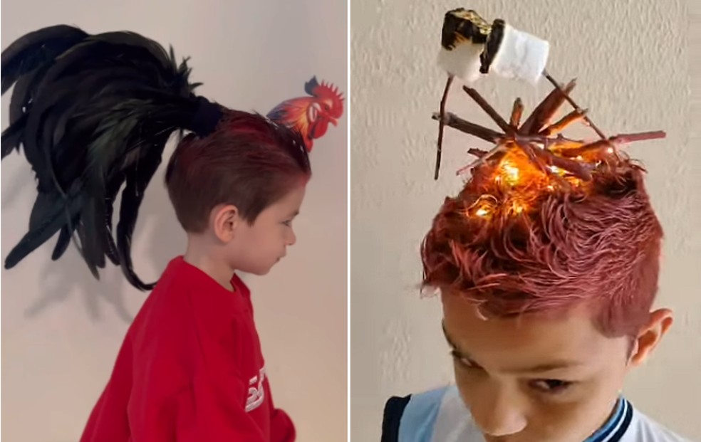 quanto custa fazer penteado maluco infantil masculino