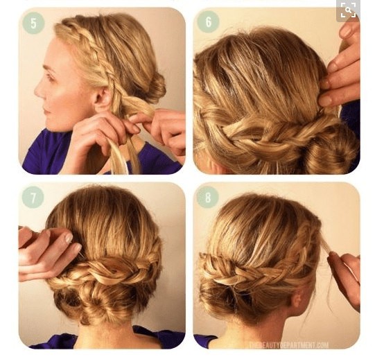 ideias de penteados para cabelo curto para festa