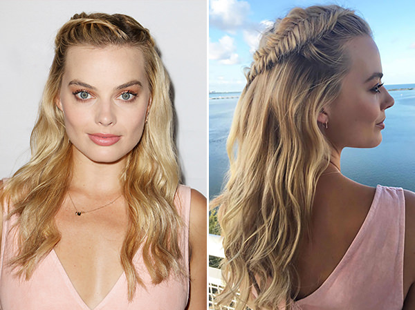 erros ao fazer trança para festa cabelo solto