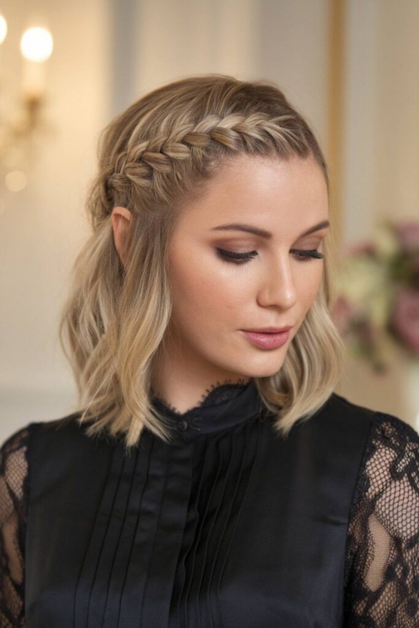 penteados para formatura com cabelo solto e liso