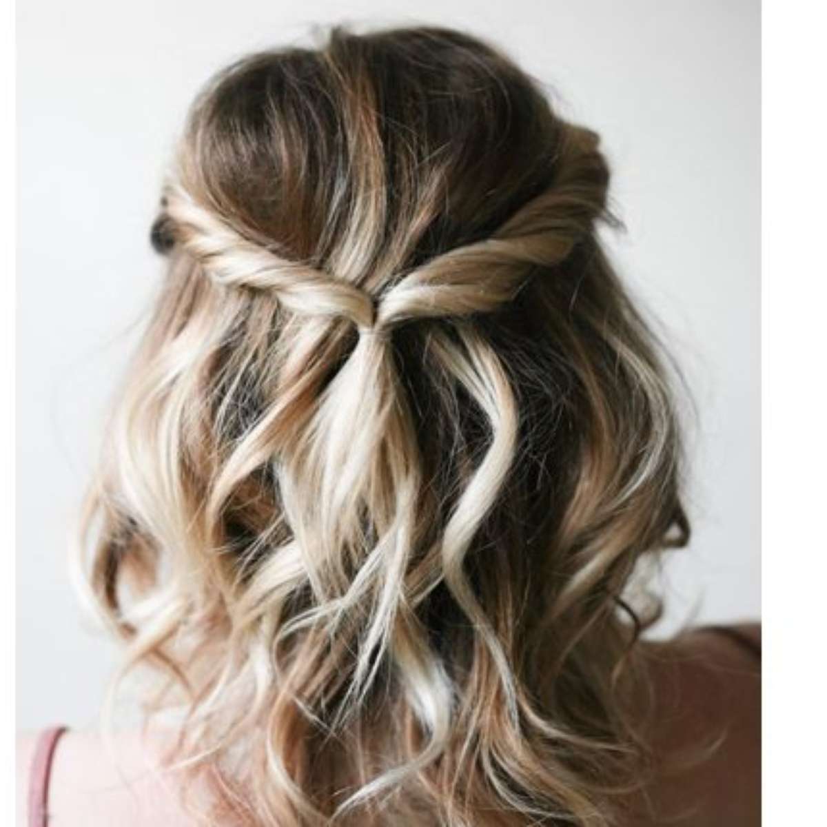 penteados simples para cabelos curtos