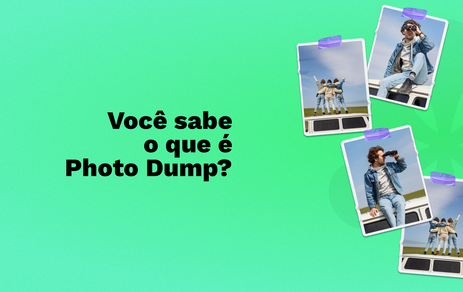 photo dump engraçado