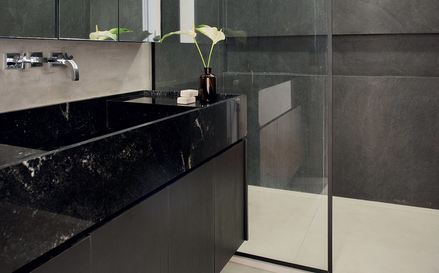 modelos de pia com pedra de mármore para inspirar