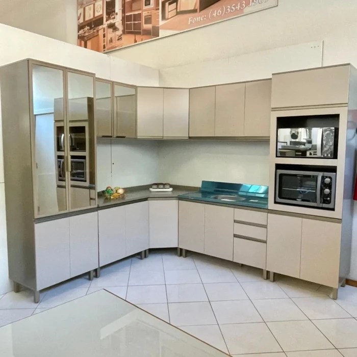 pia de cozinha modular de canto