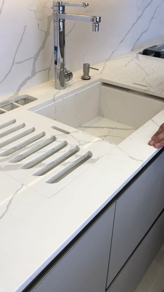 erros comuns ao escolher pia de mármore para cozinha
