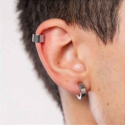 Inspiração piercing orelha homem