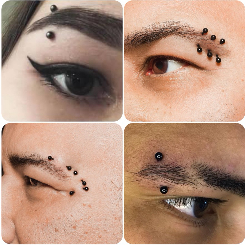 piercing anti-eyebrow