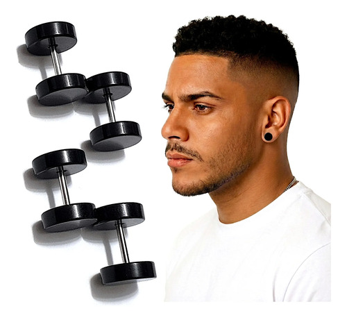piercing masculino minimalista