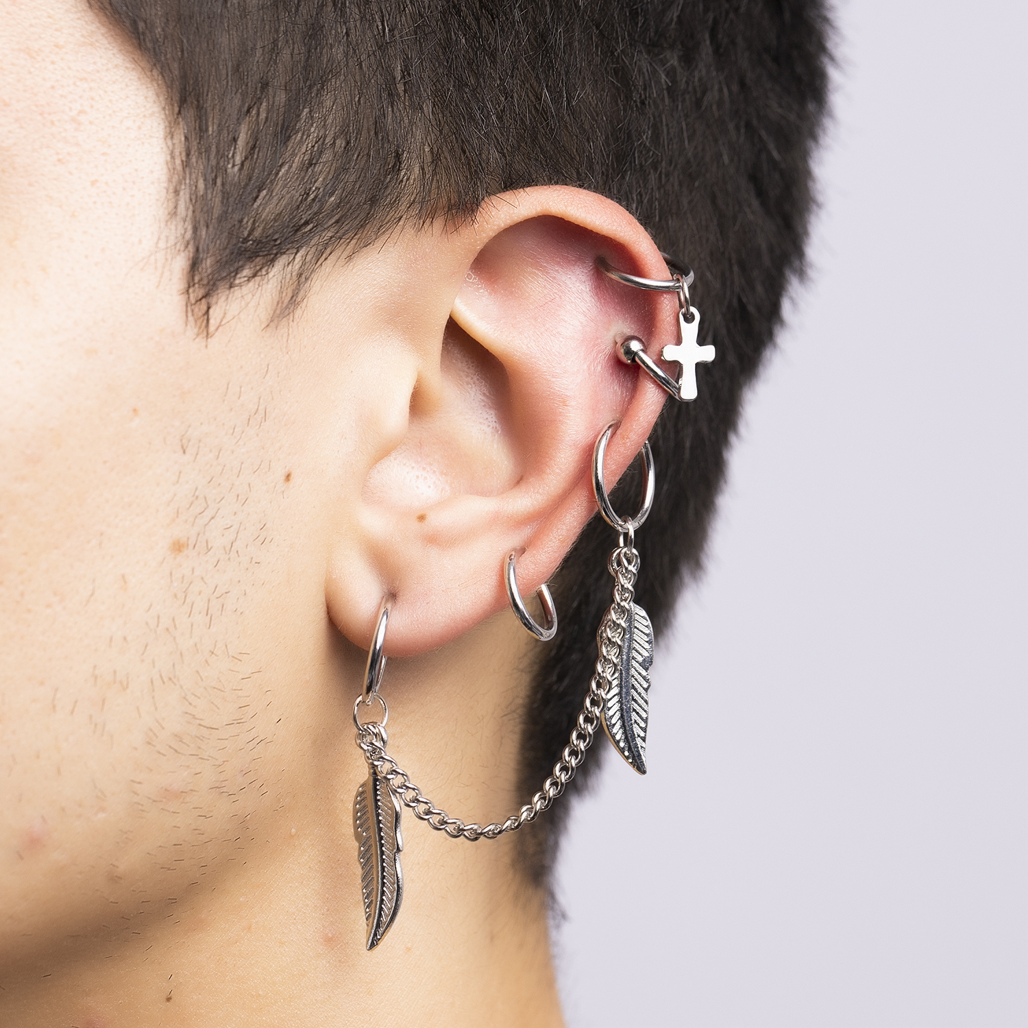 tendências piercing masculino 2026