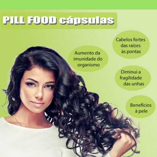 Pill Food: O Guia Completo para Cabelos, Unhas e Pele Saudáveis
