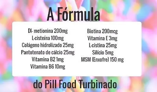 Guia de Composição do Pill Food Turbinado: Entenda Cada Ingrediente Ativo