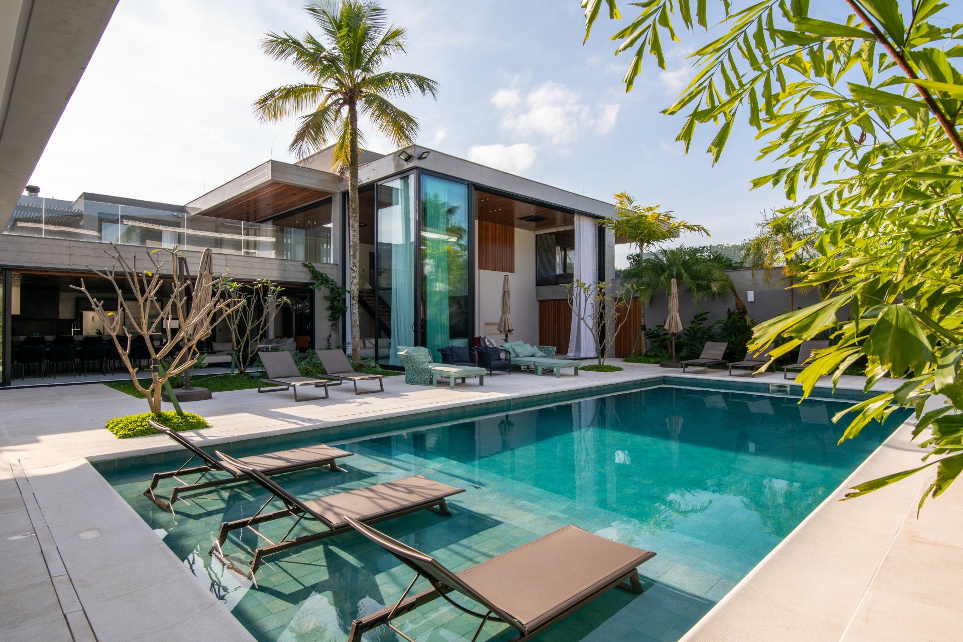 piscina casa e video