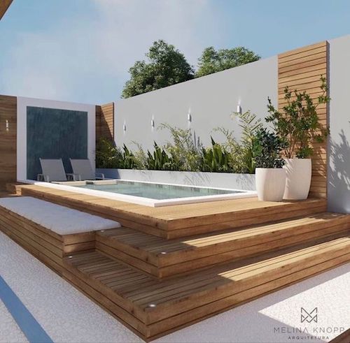 tipos de madeira para deck de piscina