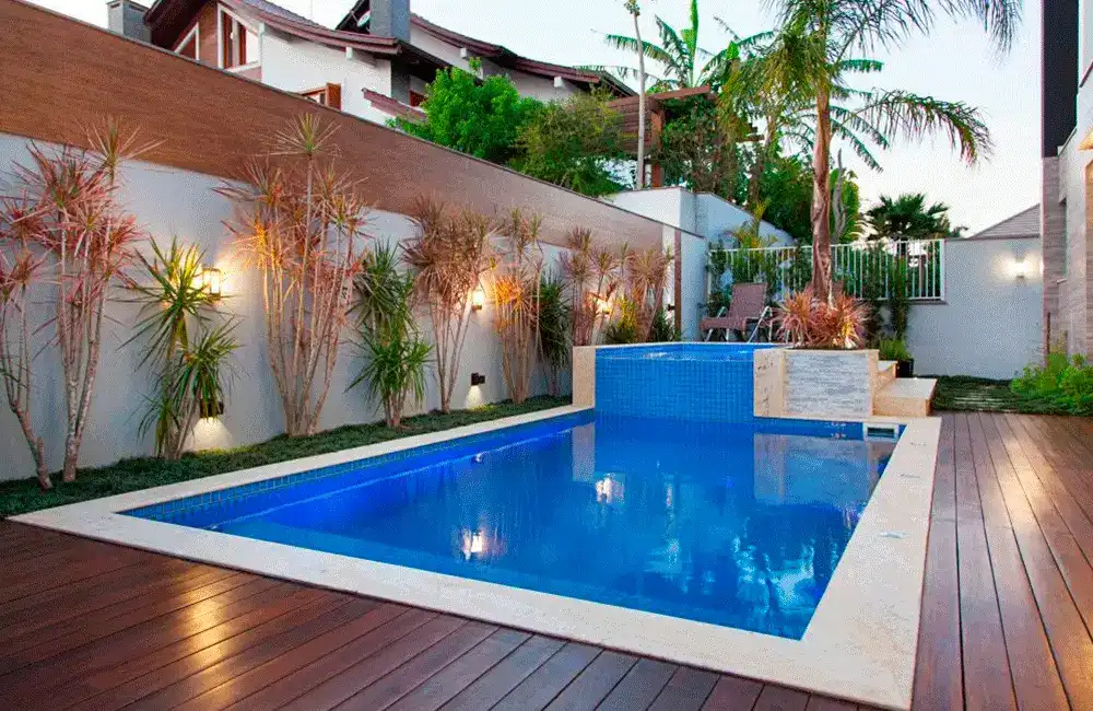 custo médio de instalação de piscina com deck