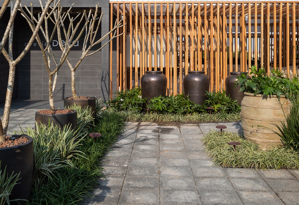 piso drenante para quintal