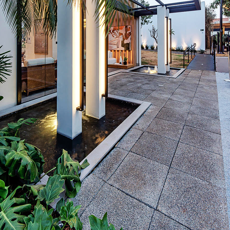 piso drenante para quintal