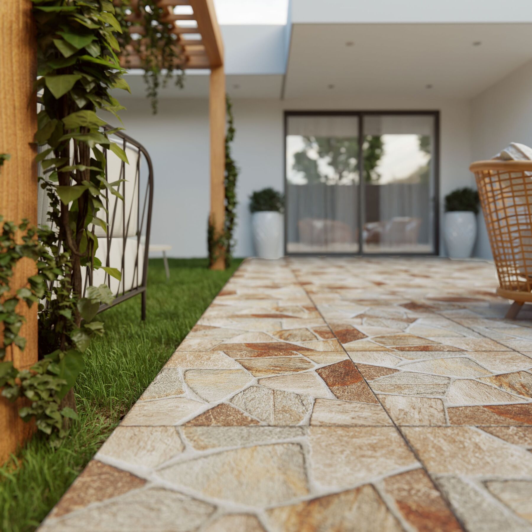 tipos de piso para quintal com preço