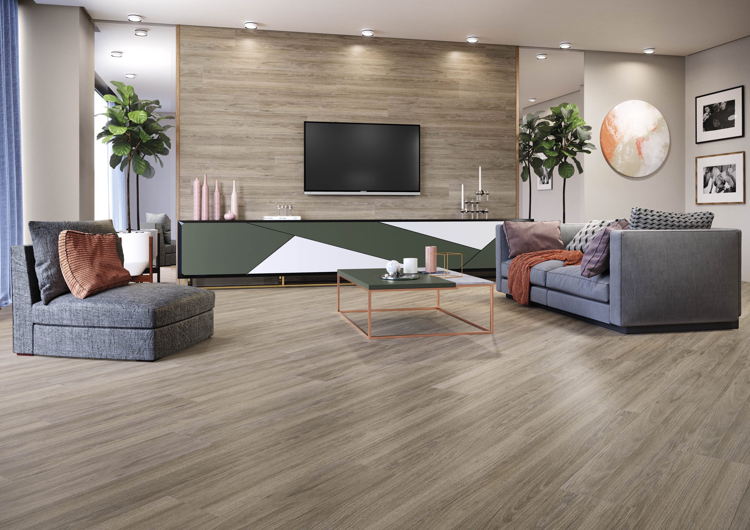 Piso laminado ou vinílico para apartamento