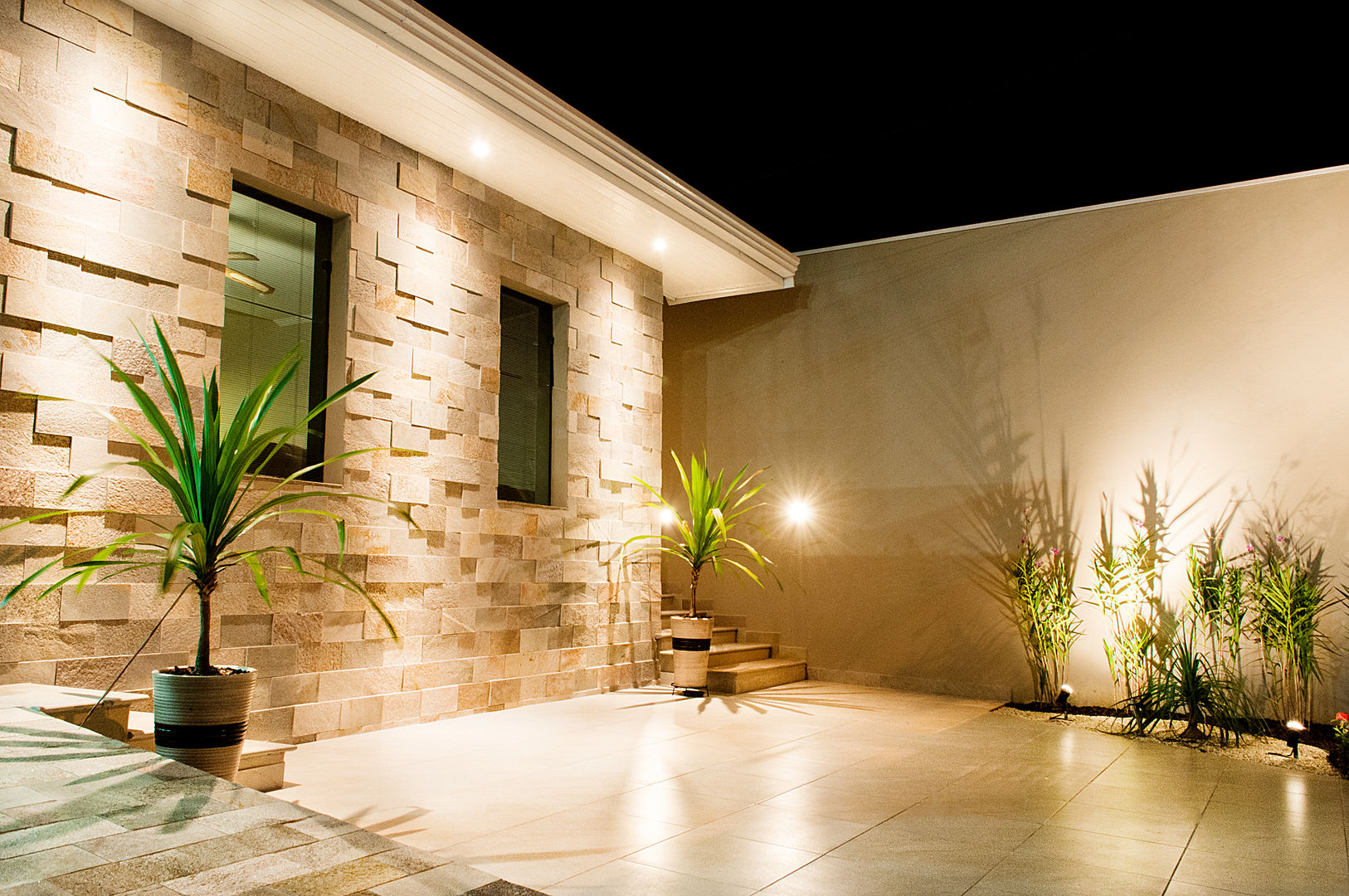 piso para fachada de casa