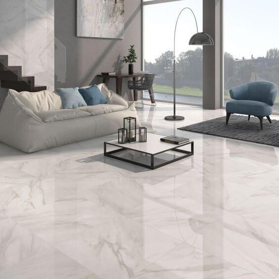 Tendências de Cores e Formatos de Piso para Salas Modernas