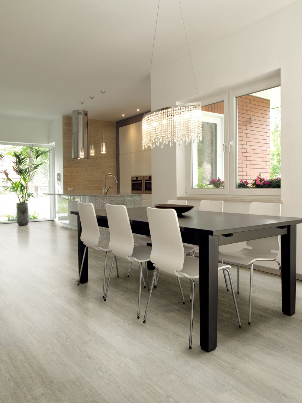 piso para sala de jantar