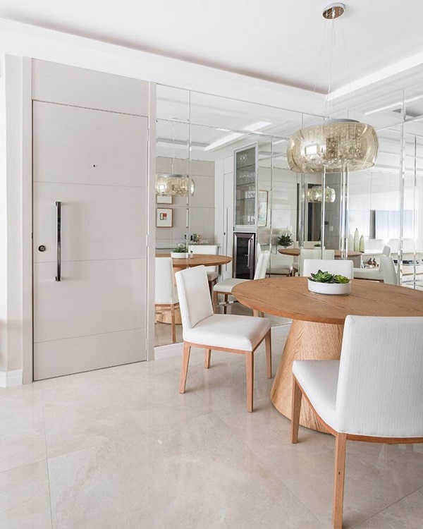 piso para sala de jantar