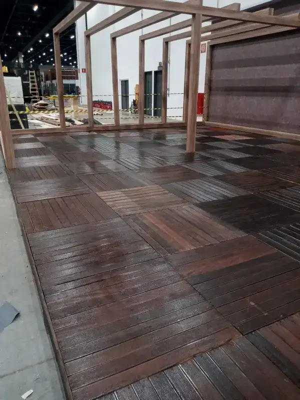 piso para salao de festas