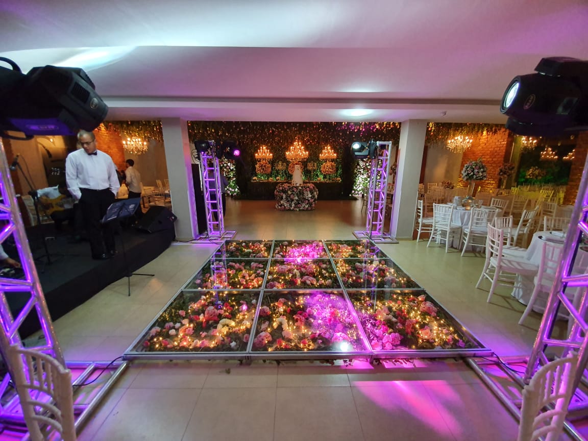 piso para salao de festas