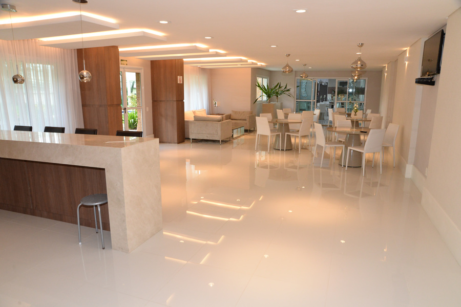 piso para salao de festas