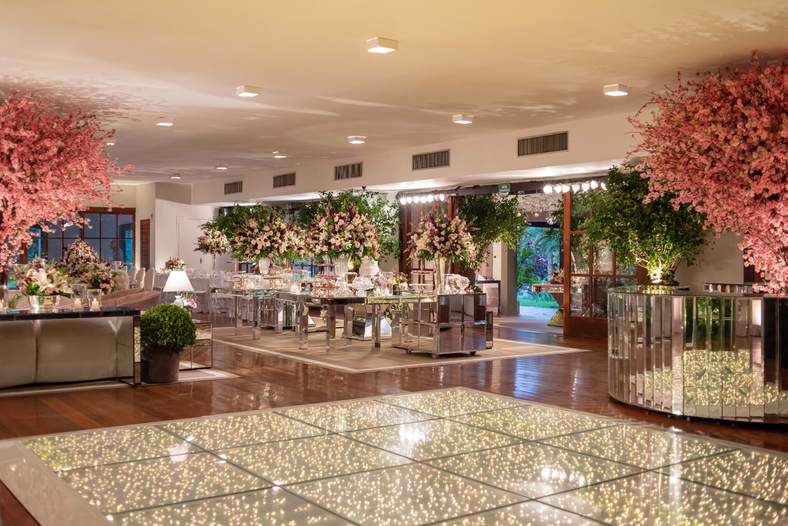 piso para salao de festas