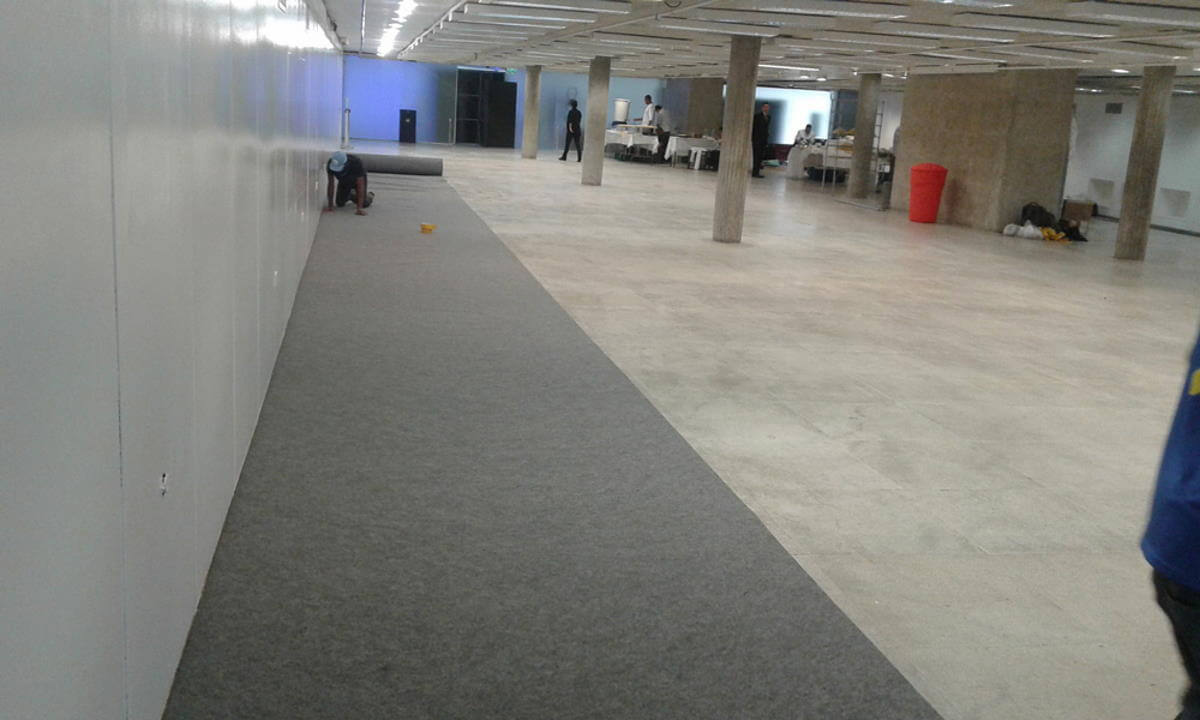 piso para salao de festas