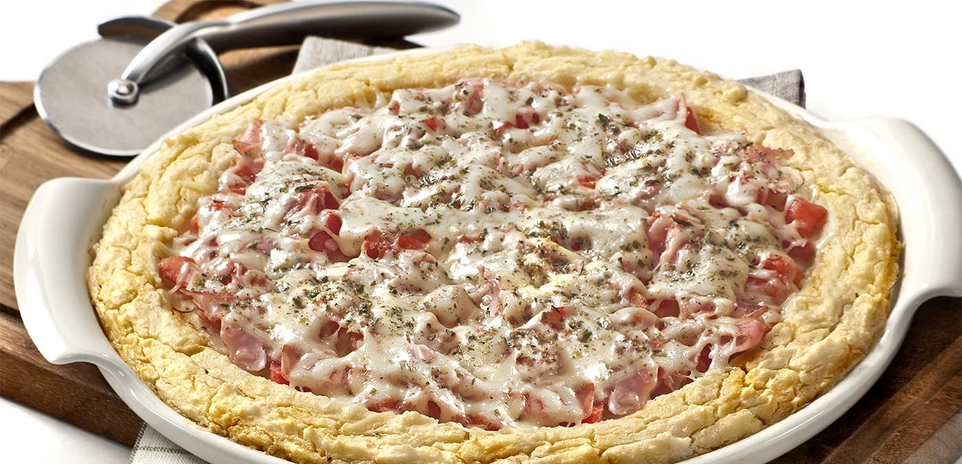 pizza de arroz