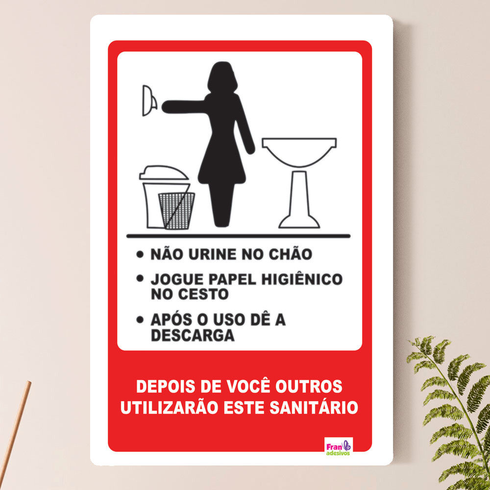 placa de banheiro feminino para imprimir e colorir