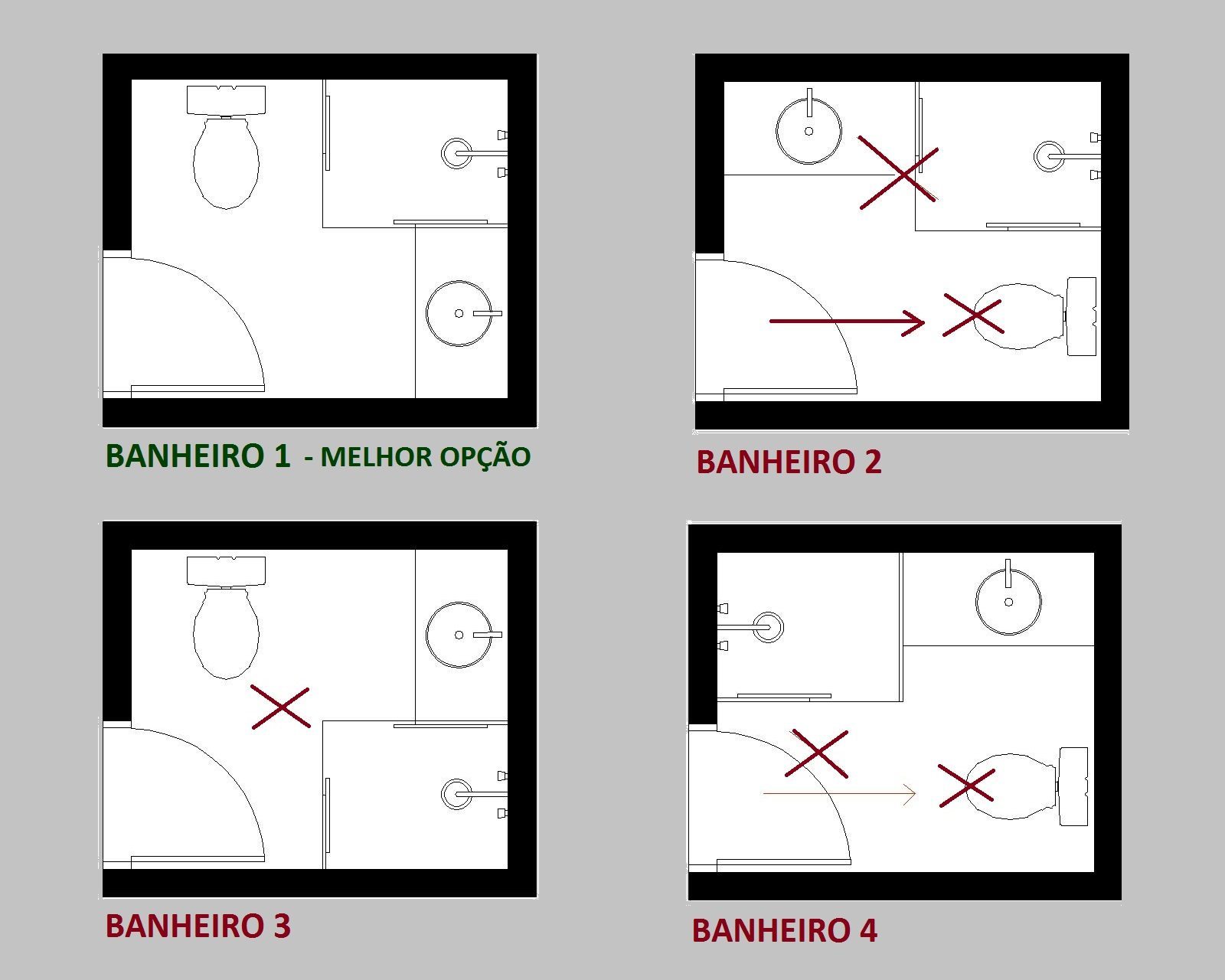 layout banheiro quadrado 2x2