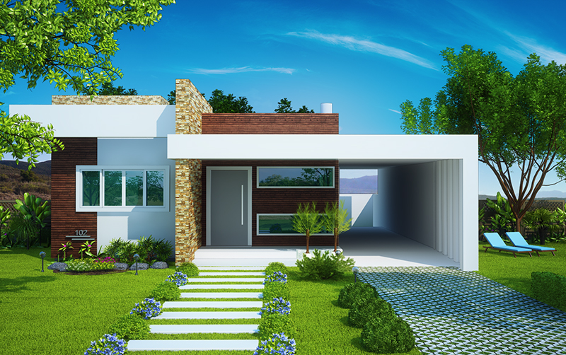 Custo construção casa 3 quartos 2026