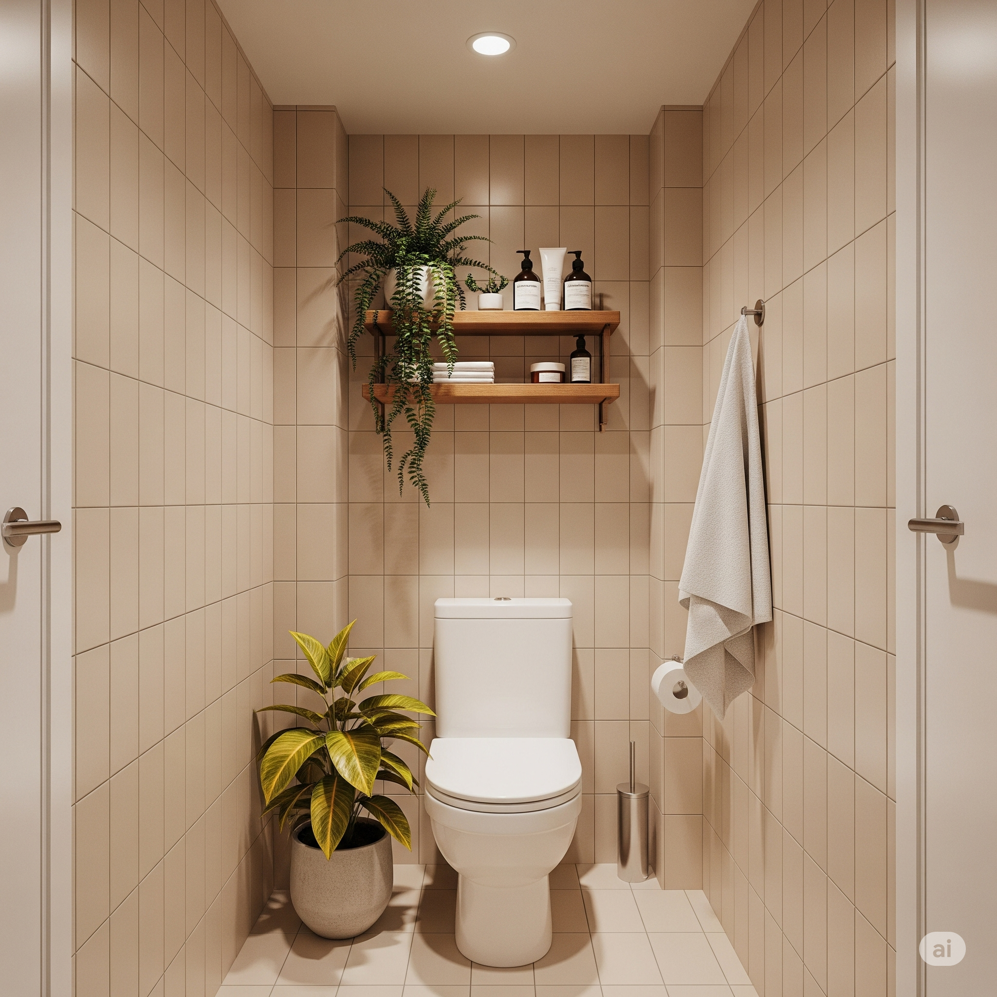 plantas para banheiro sem janela