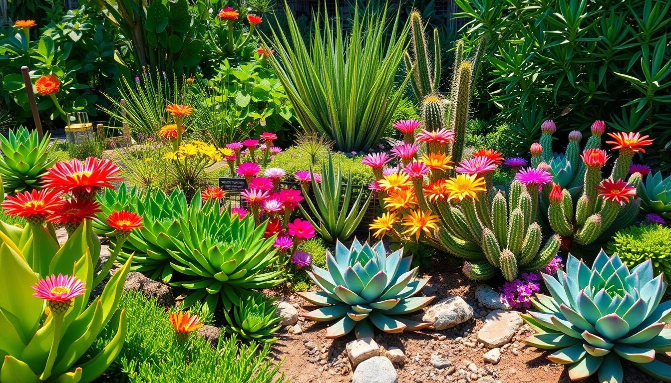 melhores plantas para jardim com solo muito seco