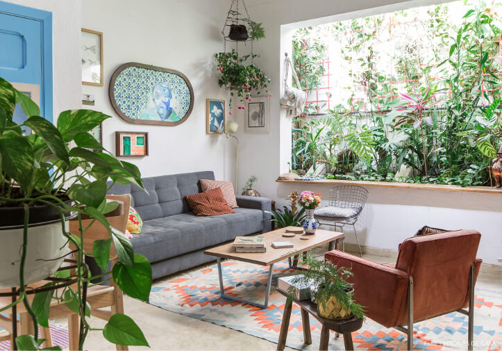 plantas para sala de estar