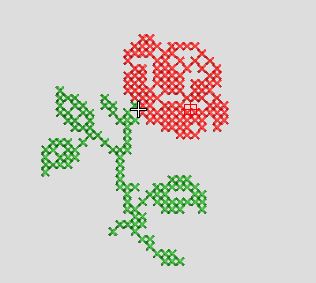 aprender avesso perfeito ponto cruz flores