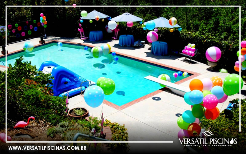 erros comuns decoração festa piscina evitar