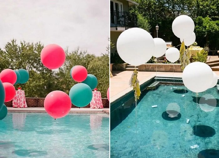 pool party decoração