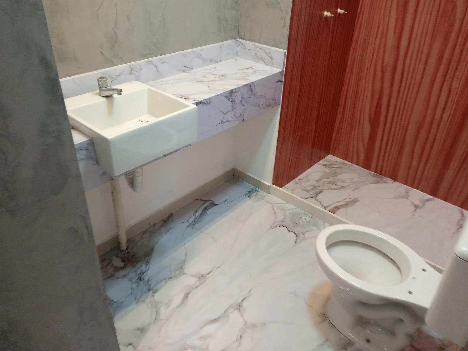 porcelanato liquido marmorizado