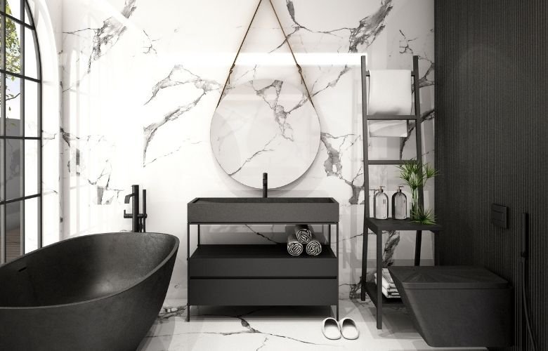 porcelanato liquido marmorizado